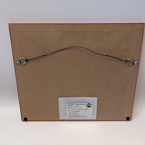 Gorgeous Framed Birman Cat Art Print - "Eye of the Birman" Watercolor Signed - Picture 6 of 6